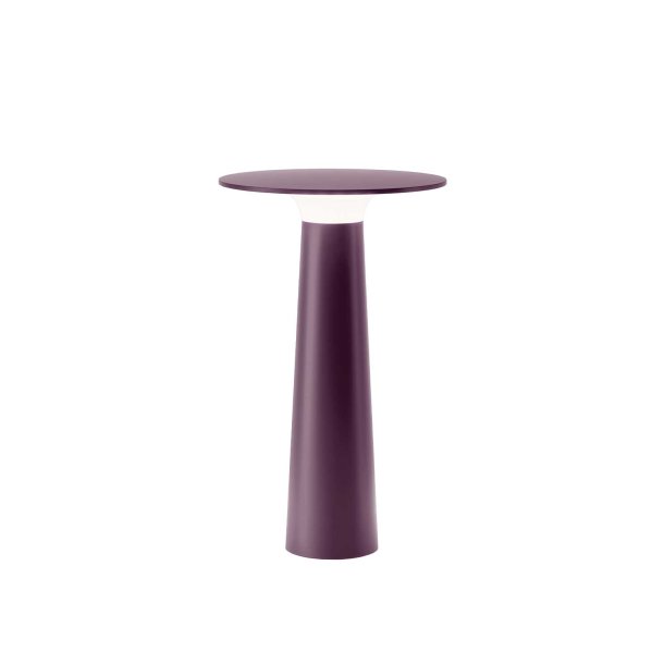 Lix IP44 Bordlampe - Aubergine - Transportabel - IP44.de