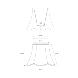 Lotte Pagodesk�rm - �28 - Nielsen Light