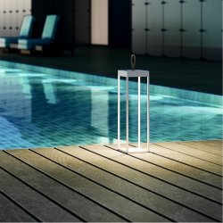 Lucerna 50 - Hvid - Genopladelig Lampe - Loom Design