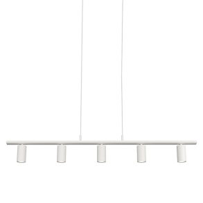 Lucy Linear 5 - Pendel - Hvid - Belid