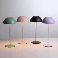 Luna LED Bordlampe - Genopladelig - St�vet Gr�n - Nielsen Light