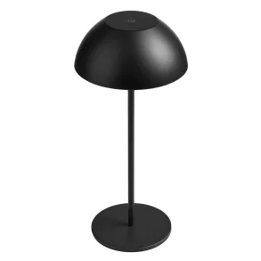 Luna LED Bordlampe - Genopladelig - Sort - Nielsen Light