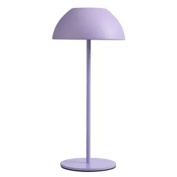Luna LED Bordlampe - Genopladelig - St�vet Lilla - Nielsen Light
