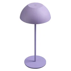 Luna LED Bordlampe - Genopladelig - St�vet Lilla - Nielsen Light