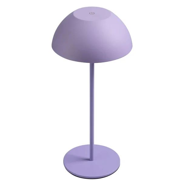 Luna LED Bordlampe - Genopladelig - St�vet Lilla - Nielsen Light
