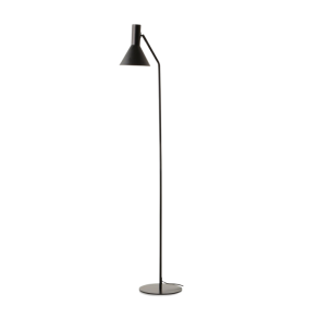 Lyss Gulvlampe - Matt Black - Frandsen 