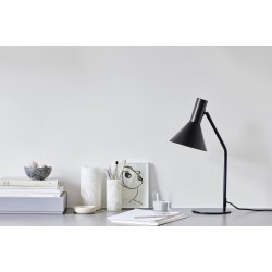 Lyss Bordlampe - Matt Black - Frandsen