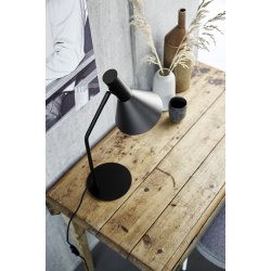 Lyss Bordlampe - Matt Black - Frandsen