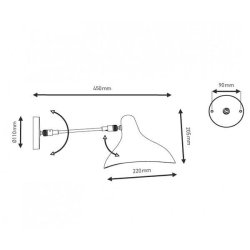 Mantis BS5 Vglampe Sort - DCW ditions Paris