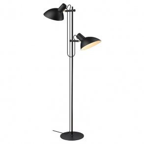 Metropole Gulvlampe 2 armet - Sort - Halo Design