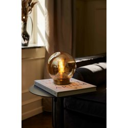 Bubbles Bordlampe - 18 - Amber/Messing - Halo Design