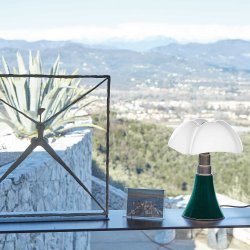 Minipipistrello - Bordlampe - Hvid - Martinelli Luce