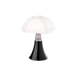 Minipipistrello - Bordlampe - Titanium - Martinelli Luce