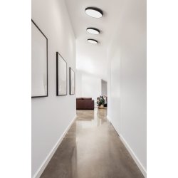Moon LED Loftsplafond c450 - Sort - Antidark