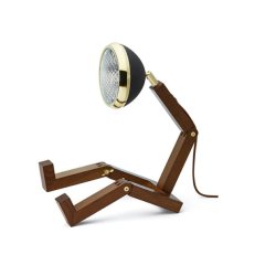 Mr. Wattson bordlampe - Rget Ask - sort/messing - Piffany