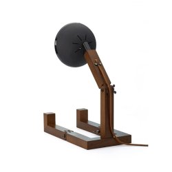 Mr. Wattson bordlampe - Rget Ask - sort/sort - Piffany