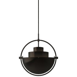 Multi-Lite Pendel - Sort Messing/Sort Messing - GUBI