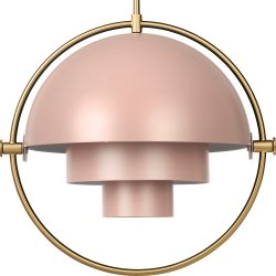 Multi-Lite Pendel - Messing/Stvet Rose - GUBI