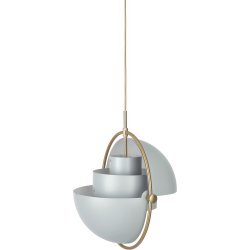 Multi-Lite Pendel - Messing/Sea Grey  - GUBI