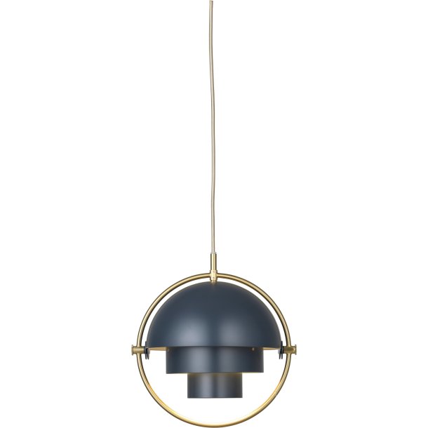Multi-Lite Pendel - Midnight Bl/Messing - Small - GUBI
