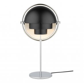 Multi-lite Bordlampe - Krom/Sort - GUBI