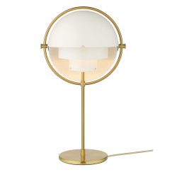 Multi-lite Bordlampe - Messing/Hvid - GUBI