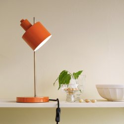 Ocean Bordlampe - Orange/Messing - Dyberg Larsen