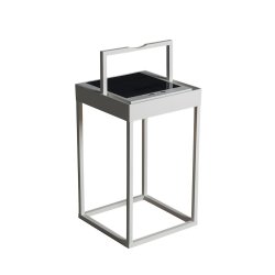 Lanterne - Portofino - USB - Solar - Hvid - Konstsmide