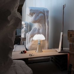 Pipistrello Medium - Bordlampe - Messing - Martinelli Luce