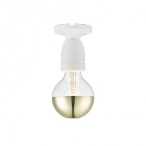 Porceln vg-/loftlampe  hvid - Halo Design