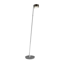 Puk 120 Gulvlampe - LED - Sort Tr - Top-Light