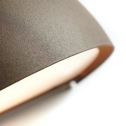 Rrhat Ude/Inde Vglampe LED - Rust - Light-Point