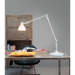 LUXY T2 - Bordlampe - Glossy White - Glossy White - Rotaliana