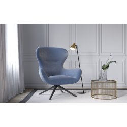 LUXY F0 Glam - Gulvlampe - Metallic Black - Glossy Gold - Rotaliana