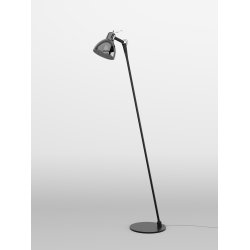 LUXY F0 Glam - Gulvlampe - Metallic Black - Smoky - Rotaliana
