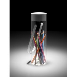 Chiardiluna Trdls lampe - Hvid/Brun - Rotaliana