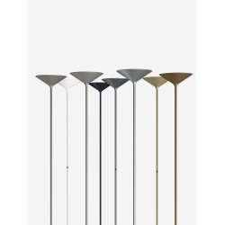 Dry LED Gulvlampe - Mat Hvid - Rotaliana