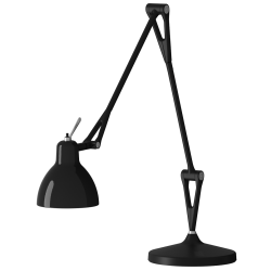 LUXY T2 - Bordlampe - Matt Black - Glossy Black - Rotaliana