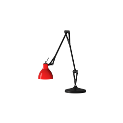LUXY T2 - Bordlampe - Matt Black - Glossy Red - Rotaliana
