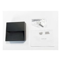 Relco Vglampe - Medio Square - Sort - Raxon