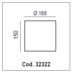 Maga - ude / Inde LED P�bygningsspot - Raxon