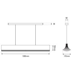 Respiro - 1200 - Sort/Guld - DCW ditions Paris