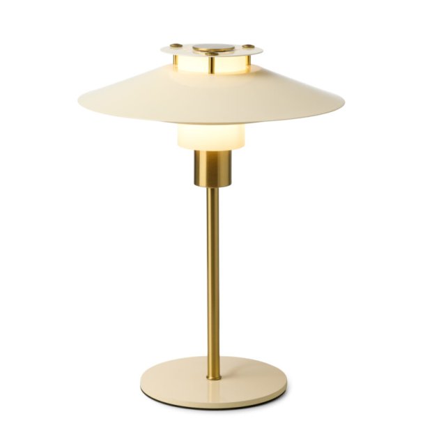 Rivoli Bordlampe - Creme/Messing - Halo Design