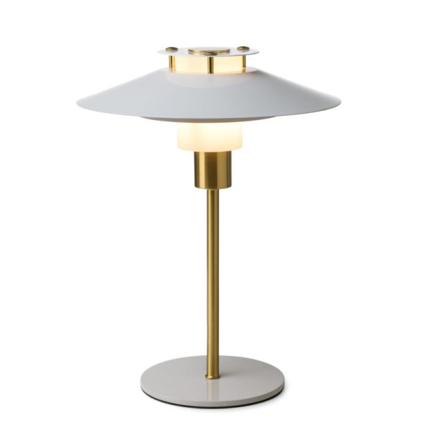 Rivoli Bordlampe - Gr�/Messing - Halo Design
