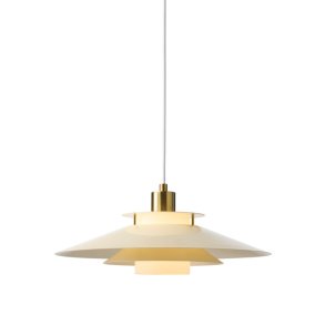 Rivoli Pendel - Creme/Messing - �40 - Halo Design