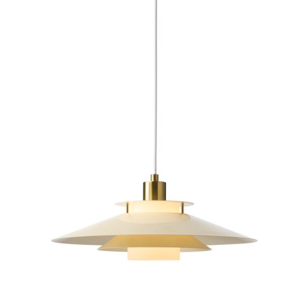 Rivoli Pendel - Creme/Messing - �40 - Halo Design