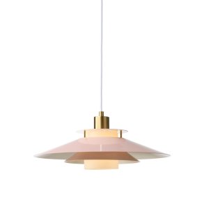 Rivoli Pendel - Rose/Messing - �40 - Halo Design