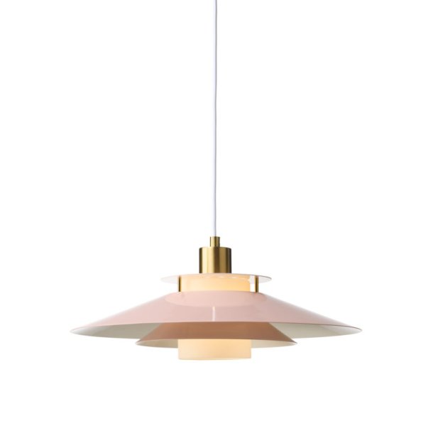 Rivoli Pendel - Rose/Messing - �40 - Halo Design