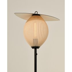 Satellite Gulvlampe - Creme Hvid/Sort - Udendrs - Gubi