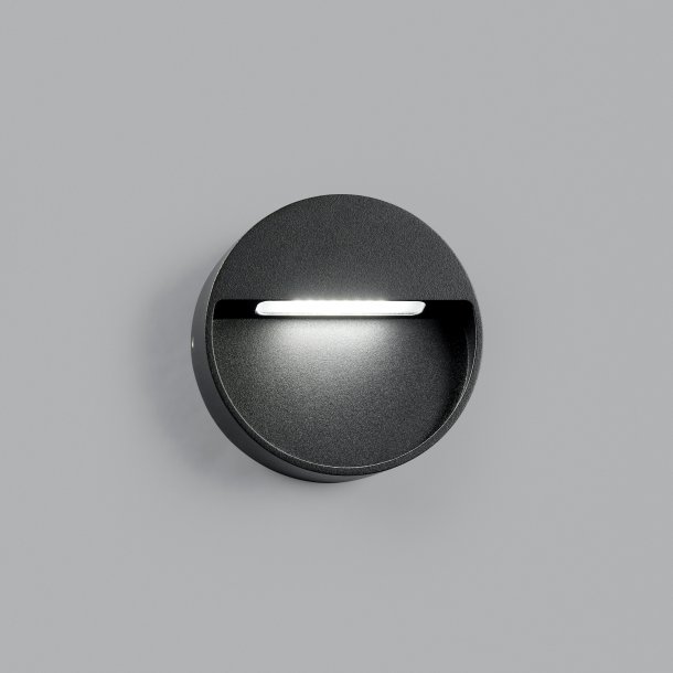 Serious LED vglampe - 1 - Sort - 2700K -  Light-Point